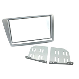InCarTec 50-833 Honda Civic (2000-2005) RHD Double Din Car Audio Radio Fascia (SILVER) InCarTec 50-833 Honda Civic (2000-2005) RHD Double Din Car Audio Radio Fascia (SILVER)