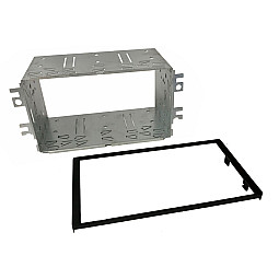 InCarTec 50-826 Kia Carens Double Din Car Audio Fascia Radio Cage Kit (MATT BLACK) InCarTec 50-826 Kia Carens Double Din Car Audio Fascia Radio Cage Kit (MATT BLACK)