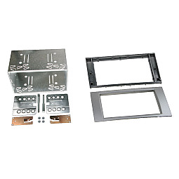 InCarTec 50-828/1 Ford (6000CD SQUARE RADIO) FLUSH FIT Double Din Car Fascia Radio Cage Kit (SILVER) InCarTec 50-828/1 Ford (6000CD SQUARE RADIO) FLUSH FIT Double Din Car Fascia Radio Cage Kit (SILVER)