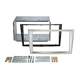 InCarTec 50-841/7 Vauxhall Double Din Car Audio Fascia Radio Cage Adaptor kit (SATIN STONE/ CHAMPAGNE) InCarTec 50-841/7 Vauxhall Double Din Car Audio Fascia Radio Cage Adaptor kit (SATIN STONE/ CHAMPAGNE)