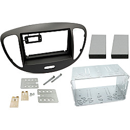 InCarTec 50-878 Hyundai i10 Double Din Fascia Adaptor And Radio Cage Kit (MATT BLACK) InCarTec 50-878 Hyundai i10 Double Din Fascia Adaptor And Radio Cage Kit (MATT BLACK)