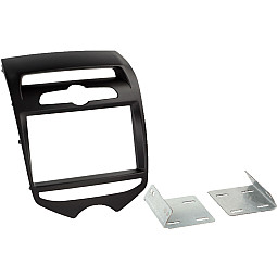 InCarTec 50-902 Hyundai ix20 MANUAL AIR CON Double Din Car Audio Fascia Adaptor (MATT BLACK) InCarTec 50-902 Hyundai ix20 MANUAL AIR CON Double Din Car Audio Fascia Adaptor (MATT BLACK)