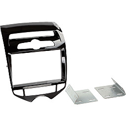 InCarTec 50-903 Hyundai ix20 AUTOMATIC AIR CON Double Din Car Audio Fascia Adaptor (PIANO BLACK)