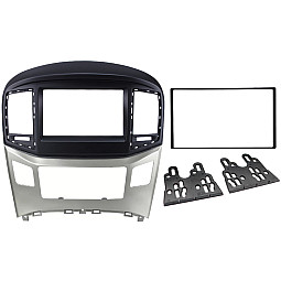 InCarTec 50-963 Hyundai Double Din Car Radio Fascia Adaptor (MATT BLACK) InCarTec 50-963 Hyundai Double Din Car Radio Fascia Adaptor (MATT BLACK)