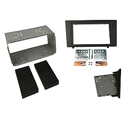 Connects2 CT23FD05 Ford Mondeo Mk3 (2000-2007) Double Din Fascia Adaptor - (GUN METAL)