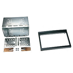 Porsche Boxster 986 (with or without Cupholders) Double Din Car Fascia Adapter Cage Fit Porsche Boxster 986 (with or without Cupholders) Double Din Car Fascia Adapter Cage Fit