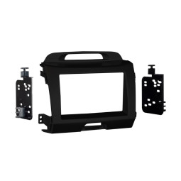 Connects2 CT23KI24 Kia Sportage 2010-2016 Dark Grey / Charcoal Double Din Fascia Trim Panel Connects2 CT23KI24 Kia Sportage 2010-2016 Dark Grey / Charcoal Double Din Fascia Trim Panel