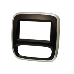 InCarTec 50-942/1 Renault Trafic Double Din Fascia (MATT BLACK/SILVER TRIM) InCarTec 50-942/1 Renault Trafic Double Din Fascia (MATT BLACK/SILVER TRIM)