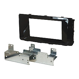 InCarTec 50-991 Hyundai H350 Double Din Radio Fascia Adaptor Panel (GLOSS BLACK)