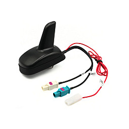 InCarTec 70-931 DAB+ / FM and AM Vehicle Roof Mount Shark Fin Aerial with 5m Cable Set InCarTec 70-931 DAB+ / FM and AM Vehicle Roof Mount Shark Fin Aerial with 5m Cable Set