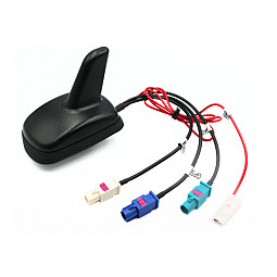 InCarTec 70-932 GPS / DAB+ / FM and AM vehicle Roof Mount Shark Fin Aerial with 5m Cable Set InCarTec 70-932 GPS / DAB+ / FM and AM vehicle Roof Mount Shark Fin Aerial with 5m Cable Set