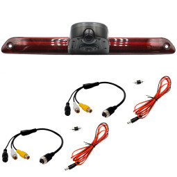 InCarTec Mercedes Dual Lens Brake Light Rear View Camera With 4 Pin Male To RCA Phono Converter Cable InCarTec Mercedes Dual Lens Brake Light Rear View Camera With 4 Pin Male To RCA Phono Converter Cable