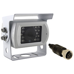 InCarTec CVC-UNI-301 White Rear View Heavy Duty Camera With Adjustable Bracket NTSC InCarTec CVC-UNI-301 White Rear View Heavy Duty Camera With Adjustable Bracket NTSC