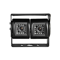 InCarTec CVC-UNI-329 Black Dual Lens Rear View Heavy Duty Camera with Adjustable Bracket NTSC InCarTec CVC-UNI-329 Black Dual Lens Rear View Heavy Duty Camera with Adjustable Bracket NTSC