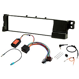 InCarTec FK-116 BMW E46 3 Series Single Din Stereo Upgrade Fitting Kit (ROUND PIN CONNECTION) InCarTec FK-116 BMW E46 3 Series Single Din Stereo Upgrade Fitting Kit (ROUND PIN CONNECTION)