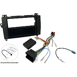 InCarTec FK-257-NTG2.5 Mercedes Single Din Stereo Upgrade Fitting Kit With Steering Controls (QUADLOCK) InCarTec FK-257-NTG2.5 Mercedes Single Din Stereo Upgrade Fitting Kit With Steering Controls (QUADLOCK)