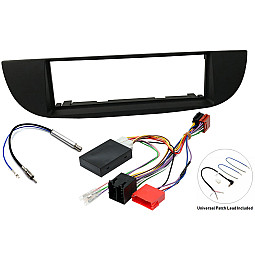 InCarTec FK-329 Fiat 500 Single Din Car Stereo Upgrade Fitting Kit (MATT BLACK) InCarTec FK-329 Fiat 500 Single Din Car Stereo Upgrade Fitting Kit (MATT BLACK)