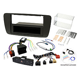 InCarTec FK-342P-IB13 Seat Ibiza Without Heated Seats Single/Double Din Stereo Upgrade Fitting Kit (MATT BLACK) InCarTec FK-342P-IB13 Seat Ibiza Without Heated Seats Single/Double Din Stereo Upgrade Fitting Kit (MATT BLACK)