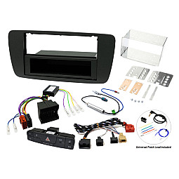 InCarTec FK-342P3-IB13 Seat Ibiza Without Heated Seats Single/Double Din Stereo Upgrade Fitting Kit InCarTec FK-342P3-IB13 Seat Ibiza Without Heated Seats Single/Double Din Stereo Upgrade Fitting Kit