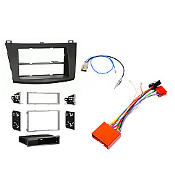 InCarTec FK-354 Mazda 3 (2009-2013) Single / Double Din Car Stereo Upgrade Fitting Kit (WITHOUT SWC) InCarTec FK-354 Mazda 3 (2009-2013) Single / Double Din Car Stereo Upgrade Fitting Kit (WITHOUT SWC)