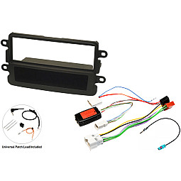 InCarTec FK-391-SWC Dacia Single Din Stereo Fitting Kit MATT BLACK (WITH SWC) InCarTec FK-391-SWC Dacia Single Din Stereo Fitting Kit MATT BLACK (WITH SWC)