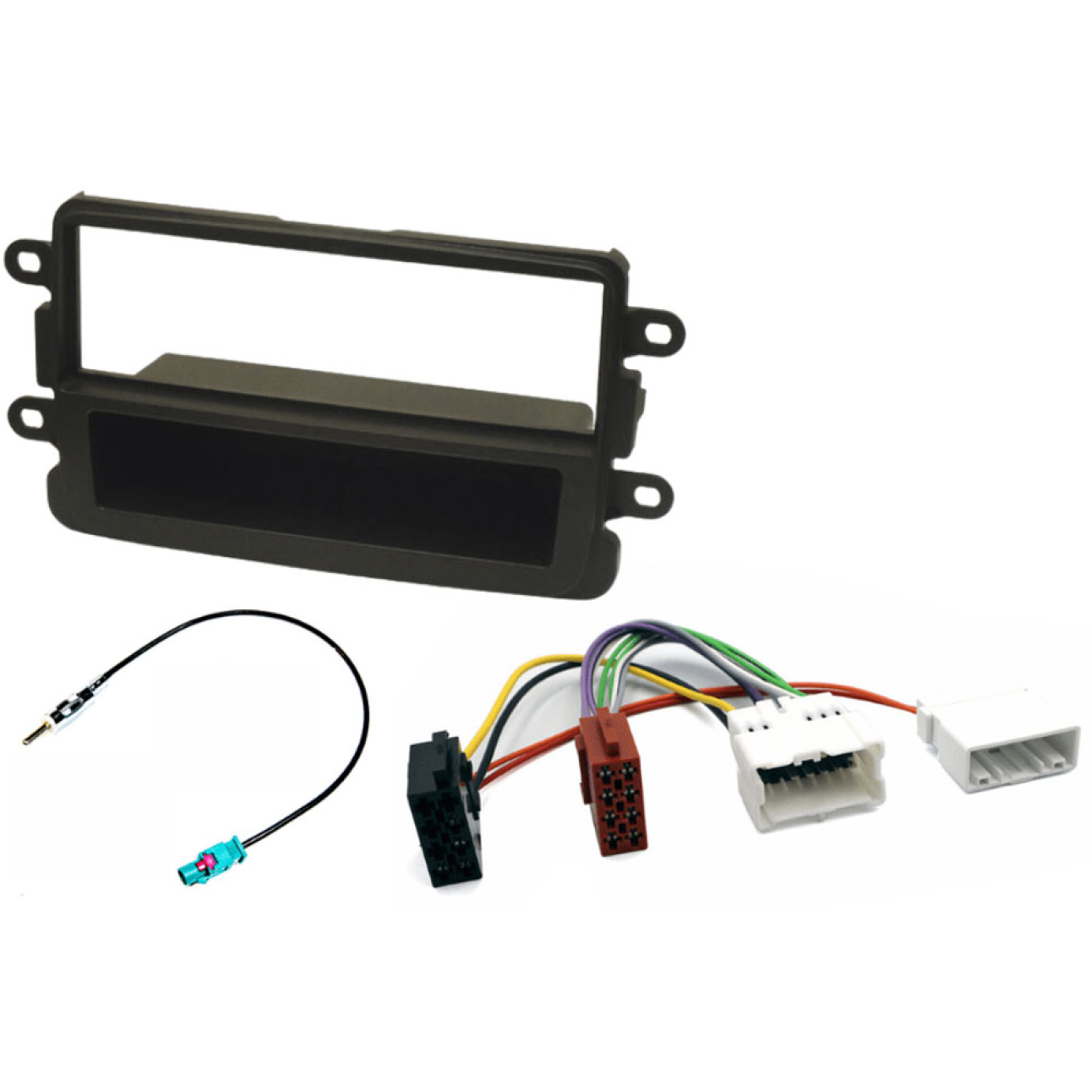 InCarTec FK391 Dacia Single Din Car Stereo Fitting Kit MATT