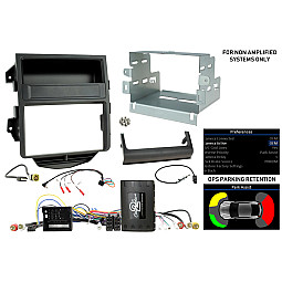 InCarTec FK-555-3 Porsche Macan Double DIN Fitting Kit (NON-AMPLIFIED MODELS) PCM 3.1