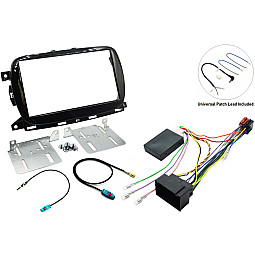 InCarTec FK-625 Fiat 500 (2016-2021) Double Din Car Stereo Upgrade Fitting Kit (STANDARD RADIO) InCarTec FK-625 Fiat 500 (2016-2021) Double Din Car Stereo Upgrade Fitting Kit (STANDARD RADIO)