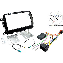 InCarTec FK-627 Fiat 500 Uconnect 7" Double Din Stereo Upgrade Fitting Kit (GLOSS BLACK) InCarTec FK-627 Fiat 500 Uconnect 7" Double Din Stereo Upgrade Fitting Kit (GLOSS BLACK)