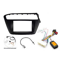 thumbnail image 2 of Metra Double DIN Stereo Install Kit & Wire Harness For 2007-2008 Hyundai Santa Fe (Silver) 2 of 2