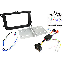 InCarTec FK-699-SWC1-T Volkswagen Double Din Stereo Upgrade Fitting Kit
