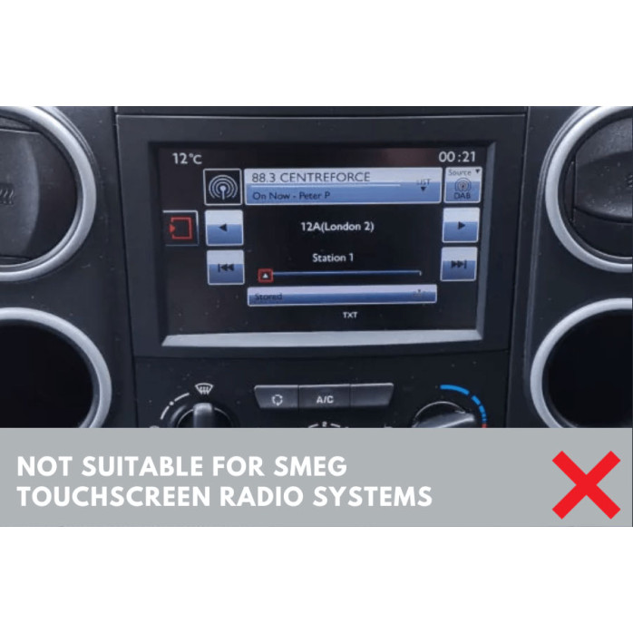 Installing a double DIN headunit in a Citroen Berlingo 