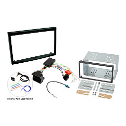 InCarTec FK-743-SWC Peugeot Partner II Double Din Car Stereo Upgrade Fitting Kit With Steering Controls