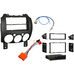 InCarTec FK-780 Mazda 2 Single/ Double Din Stereo Upgrade Fitting Kit (WITHOUT SWC) InCarTec FK-780 Mazda 2 Single/ Double Din Stereo Upgrade Fitting Kit (WITHOUT SWC)
