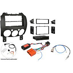 InCarTec FK-780-SWC Mazda 2 Single / Double Din Stereo Upgrade Fitting Kit (WITH SWC) InCarTec FK-780-SWC Mazda 2 Single / Double Din Stereo Upgrade Fitting Kit (WITH SWC)