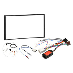 InCarTec FK-790-SWC Nissan Note (2007-2013) Double Din Car Stereo Upgrade Fitting Kit (WITH STEERING CONTROLS)