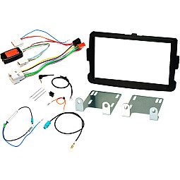 InCarTec FK-804-A Dacia Complete Double Din Stereo Upgrade Fitting Kit (MATT BLACK) InCarTec FK-804-A Dacia Complete Double Din Stereo Upgrade Fitting Kit (MATT BLACK)