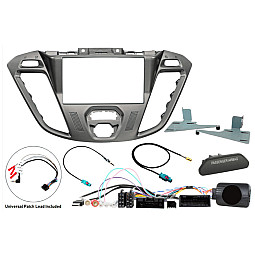 InCarTec FK-9261/5 Ford Transit Custom Euro 6 (2016-2018) Double Din Car Stereo Fitting Kit (DISPLAY/ DAB/ AIRBAG LIGHT) InCarTec FK-9261/5 Ford Transit Custom Euro 6 (2016-2018) Double Din Car Stereo Fitting Kit (DISPLAY/ DAB/ AIRBAG LIGHT)