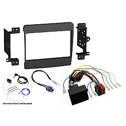 InCarTec FK-981-CDR31-SWC Porsche Double Din Car Stereo Upgrade Fitting Kit (CDR31/ STANDARD AUDIO)