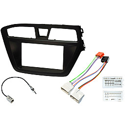 InCarTec FK-986 Hyundai i20 2014 - 2020 Matt Black Double Din Car Stereo Fitting Kit InCarTec FK-986 Hyundai i20 2014 - 2020 Matt Black Double Din Car Stereo Fitting Kit