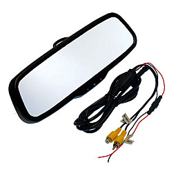 InCarTec M-RVM500 5" Rear View Clip Over Mirror Monitor