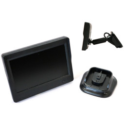 InCarTec M-S5.0-W Universal Windscreen Mount 5" Monitor For Rear View Camera InCarTec M-S5.0-W Universal Windscreen Mount 5" Monitor For Rear View Camera