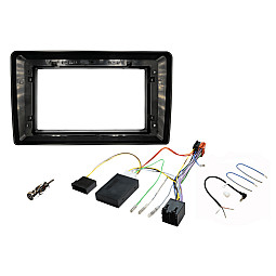 Mercedes (Audio 10) 9" Perfect Fit Stereo Fitting Kit With Steering Controls (ISO Connections) Mercedes (Audio 10) 9" Perfect Fit Stereo Fitting Kit With Steering Controls (ISO Connections)