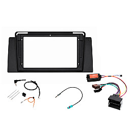 BMW X5 (E53) 2000–2006 Perfect Fit 9" Stereo Fitting Kit (Standard Audio)