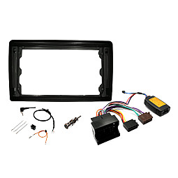 Ford (Rectangle Radios) Perfect Fit 9" Stereo Fitting Kit (With Steering Controls)