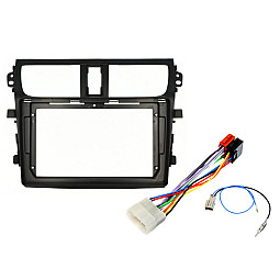 Suzuki Celerio (2014-2019) Perfect Fit 9" Stereo Fitting Kit (WITHOUT SWC) Suzuki Celerio (2014-2019) Perfect Fit 9" Stereo Fitting Kit (WITHOUT SWC)
