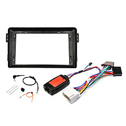 Suzuki Splash, Ritz 2008-2016 Perfect Fit 9" Stereo Fitting Kit (WITH SWC)