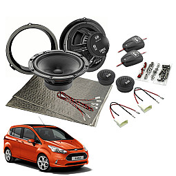InCarTec SFK-FOR2-ES165 Ford B-MAX 165mm (6.5") Front or Rear Door 2-Way Component Speaker Upgrade Fitting Kit