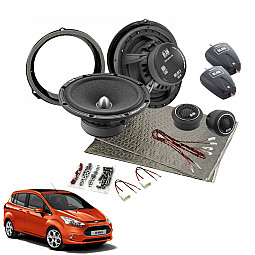 InCarTec SFK-FOR2-RS165 Ford B-MAX 165mm (6.5") Front or Rear Door Component Speaker Upgrade Fitting Kit