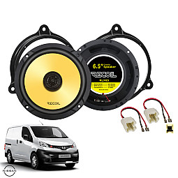 InCarTec SFK-NIS1-RCX65 Nissan NV200 (2010-2019) (165mm) Car Front Door Coaxial Speaker Upgrade Fitting Kit InCarTec SFK-NIS1-RCX65 Nissan NV200 (2010-2019) (165mm) Car Front Door Coaxial Speaker Upgrade Fitting Kit